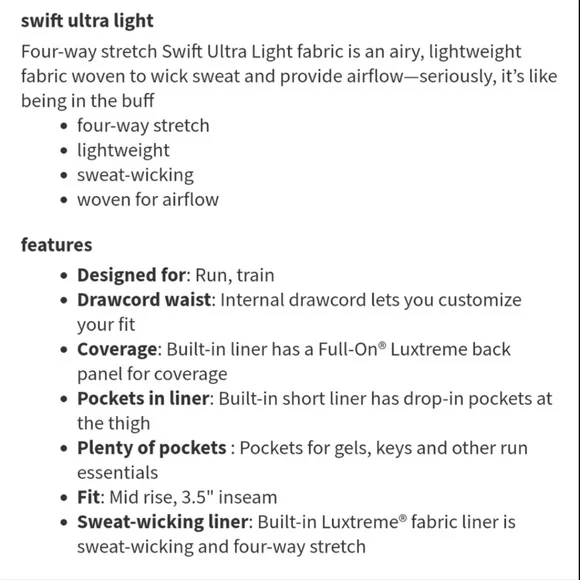 NWT Lululemon Circuit Breaker Skirt II - Picture 11 of 11